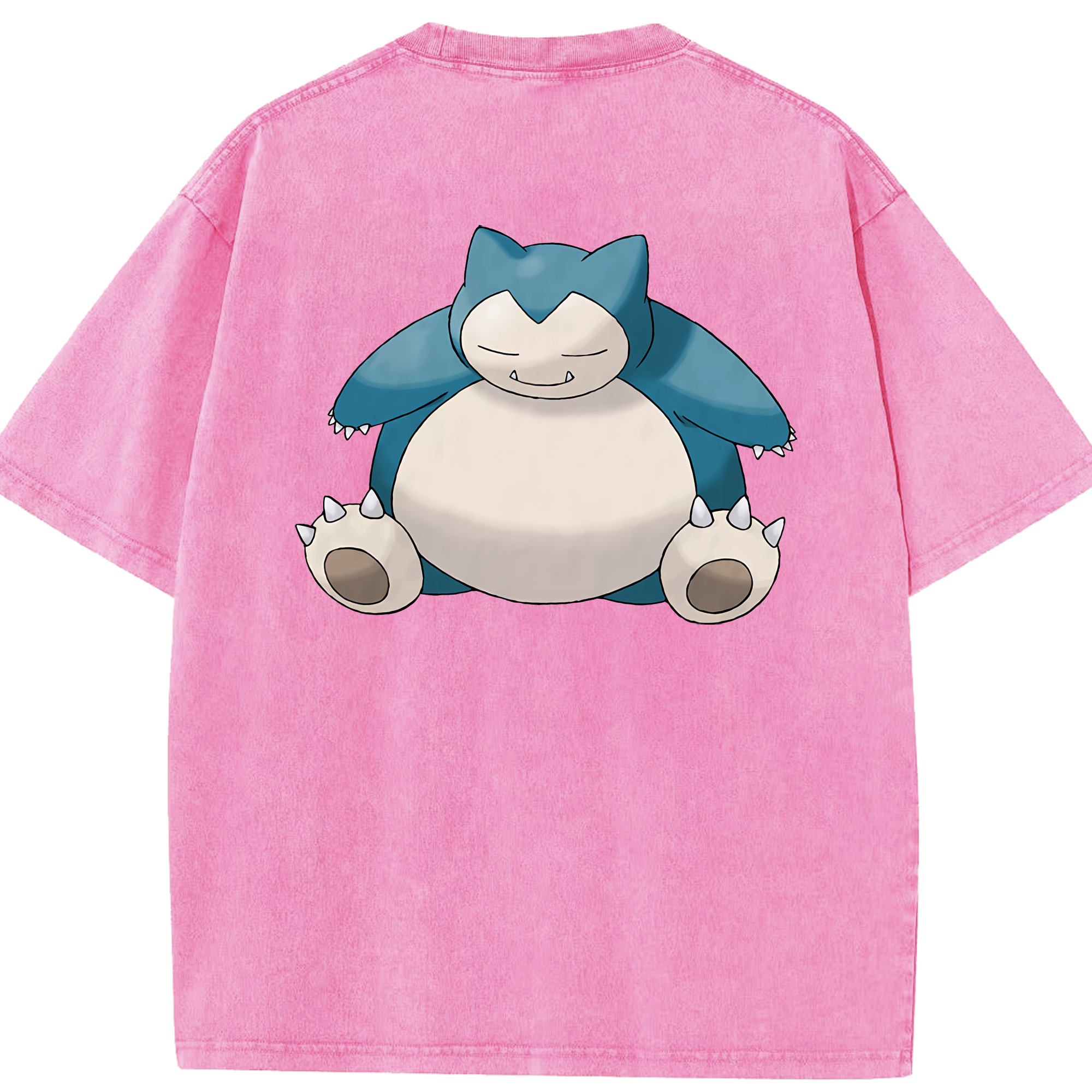 （画像用） ポケットモンスター Pokémon 綿100% ヴィンテージ風 半袖Tシャツ（背面プリント）